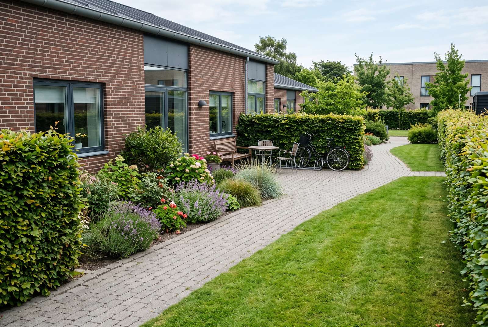 Velholdt dansk have- og fællesareal for private, erhverv og boligforeninger